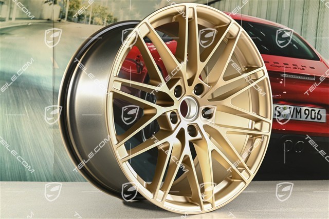 22" felga Macan RS Spyder Design, 11J x 22 ET47, złoty - neodyme