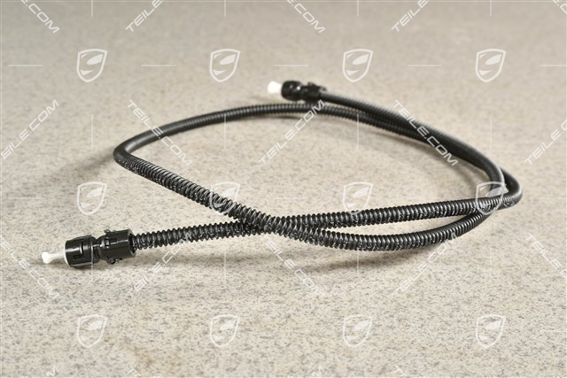 Connecting line, window cleaning system washer line, rear window washer hose