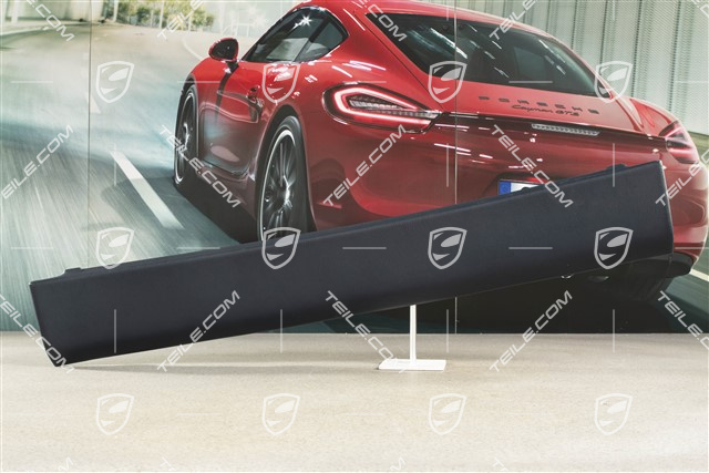 Tapicerka ściany tylnej, coupé, skóropodobna, Metropole blue