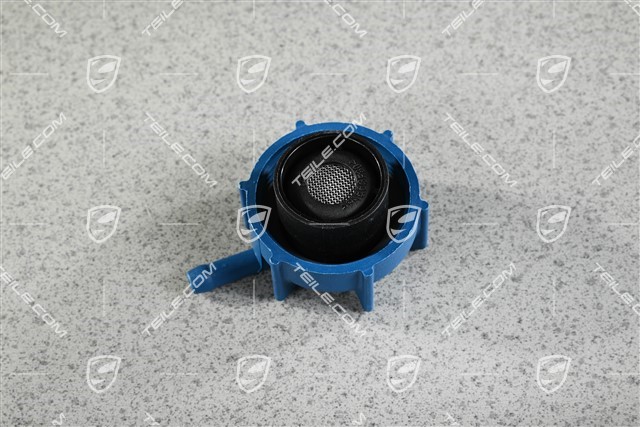 Filler cap for coolant tank