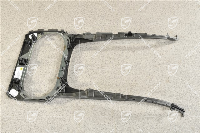 Mittelkonsole Zierblende, Schwarz