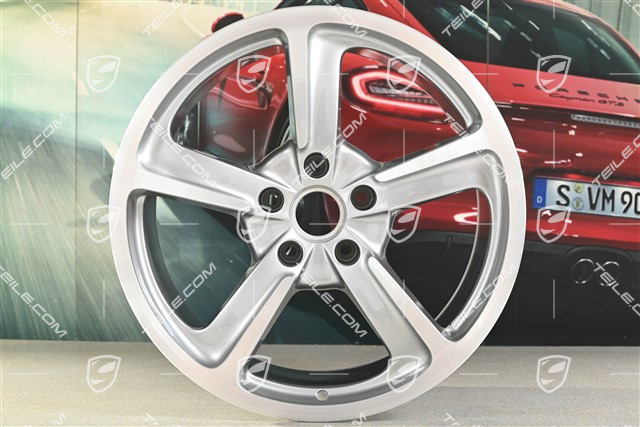 20" felga Sport Techno, 11,5J x 20 ET48, srebrna - Silber-Metallic