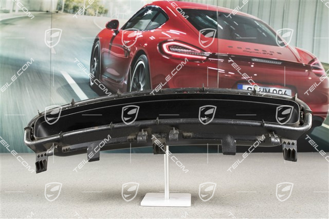 Front bumper cover / inlet, centre, Satin black