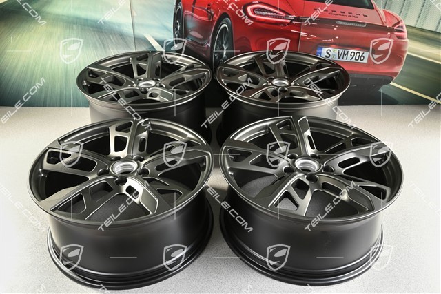21" Felgensatz Cross Turismo Design, 9,5J x 21 ET60 + 11,5J x 21 ET66, in Turbonit