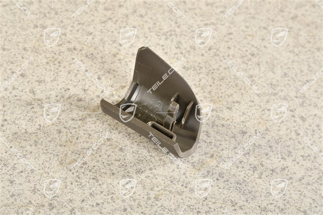 Cap / trim for grab handle centre console, Agate Grey, L