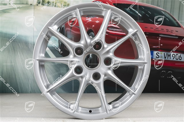 17" felga Carrera II, 10-ramienna, 9J x 17 ET55