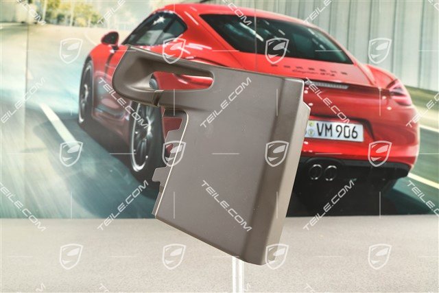 Rozeta, 3-punktowy pas bezpieczeństwa, szary achat