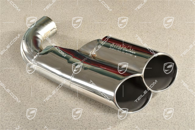 Podwójna końcówka rury wydechowej (4-Pipe-Look), R