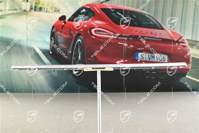 Zierleiste, Leder, Schwarz, Beifahrerseite