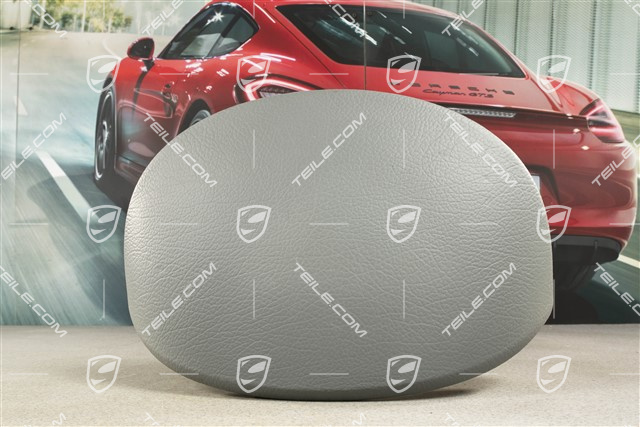 Instrument box, Leatherette, Stone grey