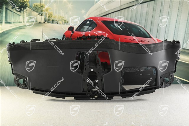 Coupe, Schalttafelverkleidung, Oberteil, Alcantara + Leder Schwarz mit Neodyme Ziernähten, Head-up Display