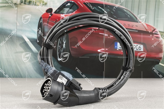Kabel ładowarki wraz z wtyczką, długość 7,5m, Wtyczka typu 2, 3,6KW