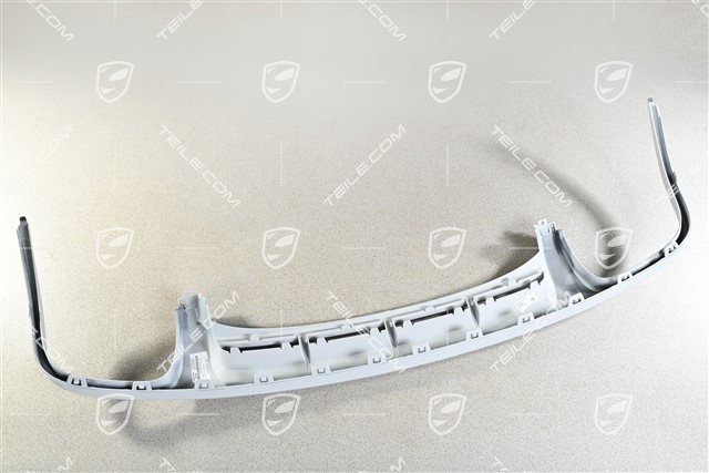 Rear bumper spoiler / lower part trim, Sport Design, car with trailer coupling