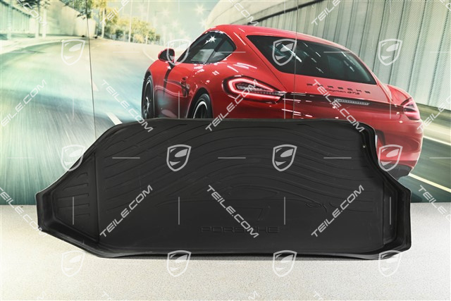 Kofferraumwanne, PORSCHE Schriftzug