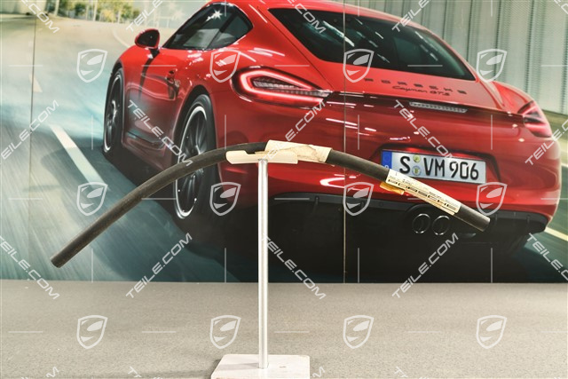 Engine coolant overflow hose