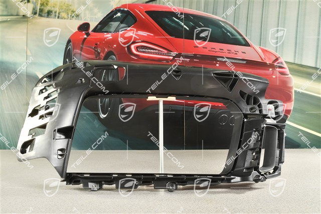 Retaining frame, lateral, black matte, GTS / Sport Design, R