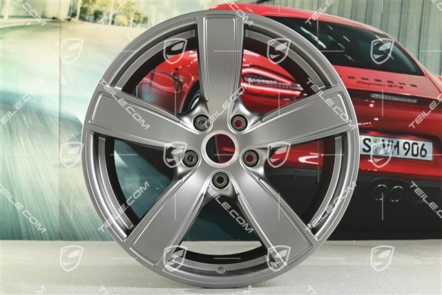 20-inch wheel rim Carrera Sport, 10,5J x 20 ET47, Platinum satin matt