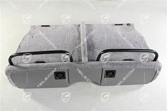 Tylna skrzynka, skóropodobna, classic grey