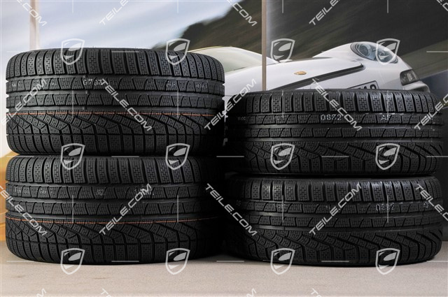 GT3 20" winter wheels  "Turbo S" central locking, 9J x 20 ET51 + 11J x 20 ET59 + NEW Pirelli winter tyres 245/35 R20+295/30 R20, TPMS.