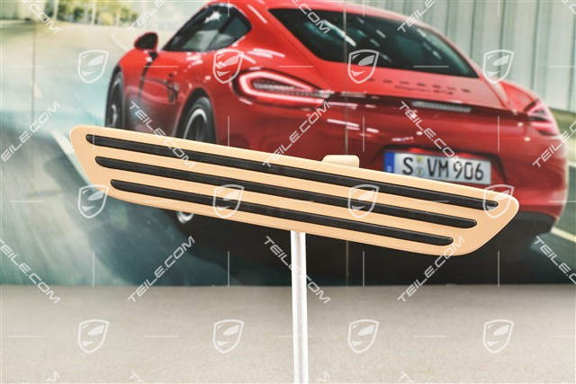Listwa ozdobna progu wewnętrznego, tył, beżowa, R
