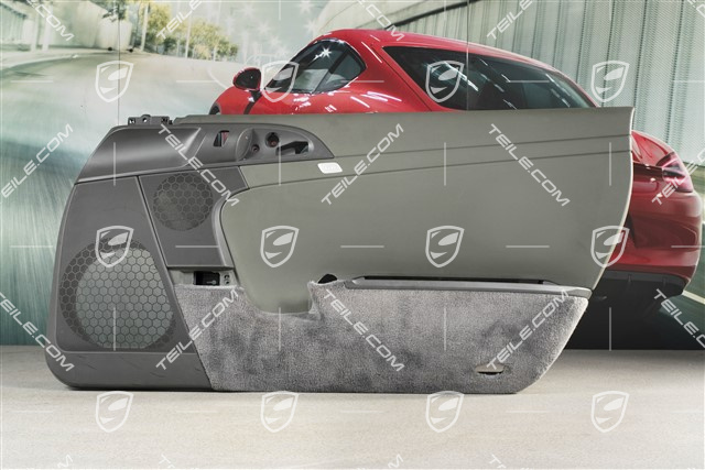 Türverkleidung, Coupé/Targa/Cabrio, ASK Klangpaket, Kunstleder, Steingrau, R