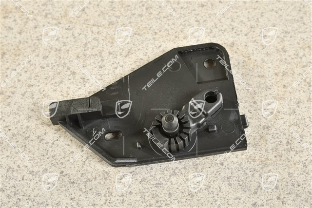 Bracket for bonnet actuating lever