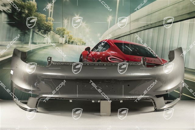 Stoßstange hinten, Turbo, mit Löchern für Einparkhilfe und Rückfahrtkamera