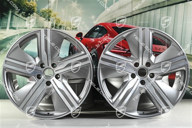 22" Macan Exclusive Design Felgensatz, 9J x 22 ET29 + 11J x 22 ET47