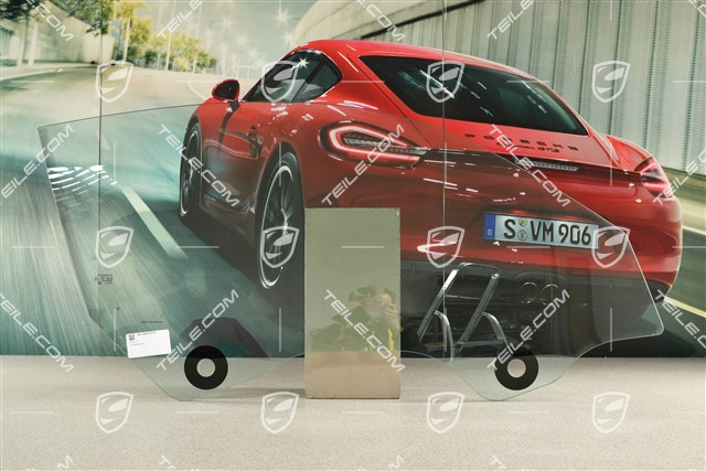 Door window glass, R