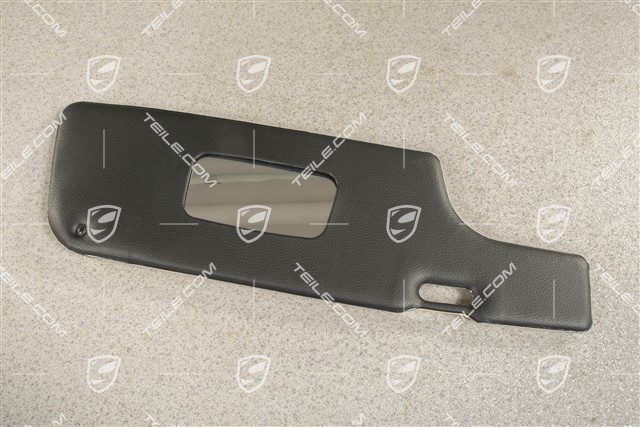Sonnenblende, mit Spiegel, beige/schwarz, coupé, R