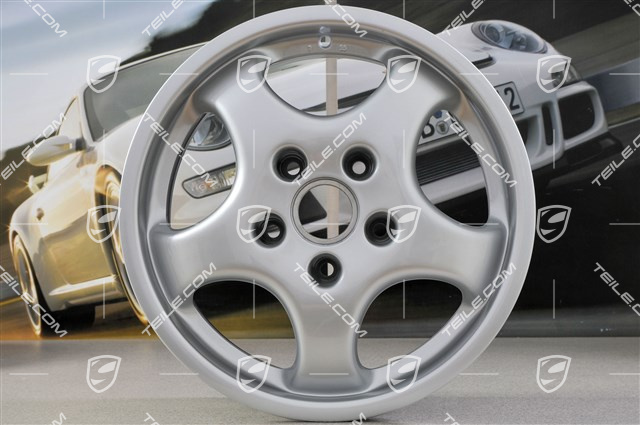 17-inch CUP I wheel set, 7J x 17 ET55 + 8J x 17 ET52