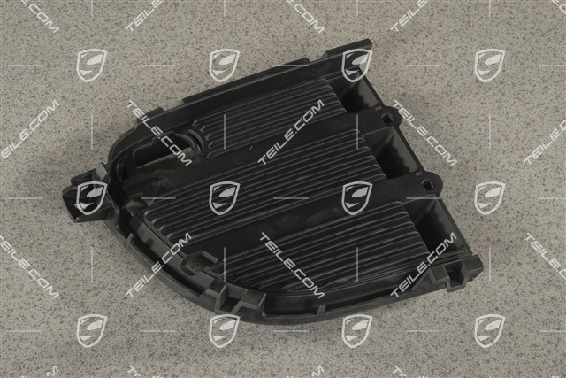 Blenda / osłona wlotu powietrza, boczna, PDC, czarny mat, R