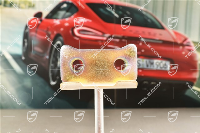 Zweilochdruckplatte für Federbeinstützlager, L=R