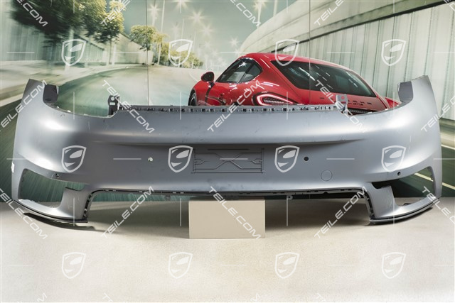 Stoßstange hinten, Turbo, mit Löchern für Einparkhilfe und Rückfahrtkamera