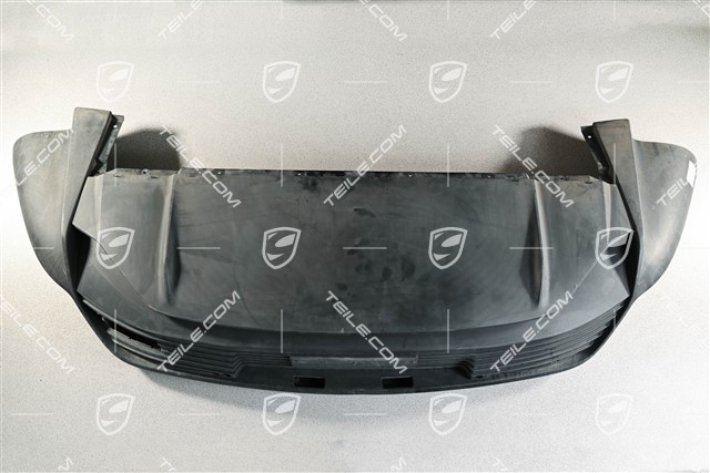 Stossfänger  hinten, Spoiler Blende / Unterteil, Schwarzmatt