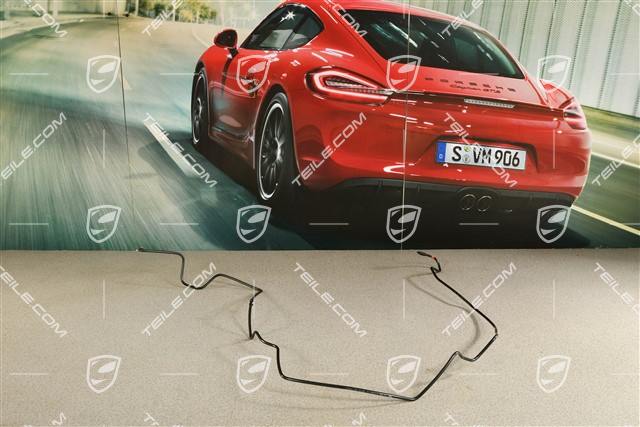 Druckleitung, Luftfederung, Niveauregelung, Hinten, Rot, L