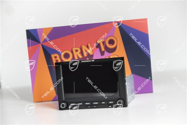 Porsche Classic Communication Management (PCCM Plus) - radio samochodowe / nawigacja, "BORN TO BE LOUD", Europa