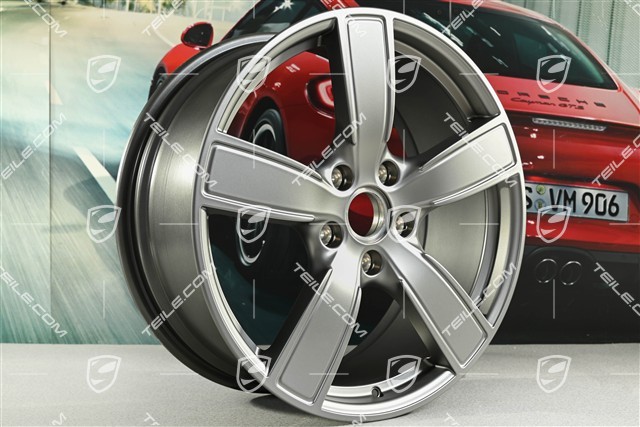 20" Felga Carrera Sport, 8,5J x 20 ET57, platinum satynowy półmat