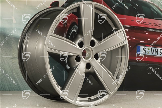 20" felga Cayenne Sport Classic, 10,5J x 20 ET55, Platinum satynowy półmat