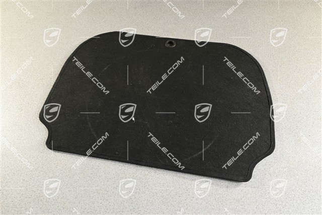 C4 / GT3 / Turbo, Kofferraum Bodenverkleidung, Schwarz