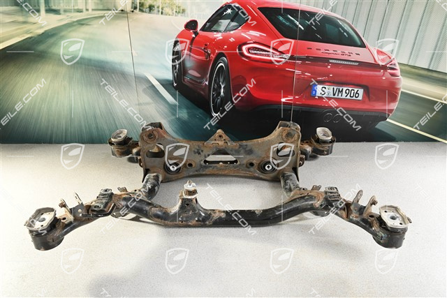 Rear subframe, signs of rust