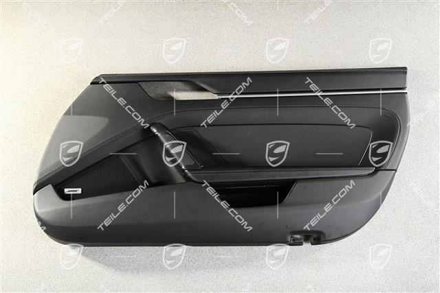 Türverkleidung, Leder, Schwarz, Bose, R
