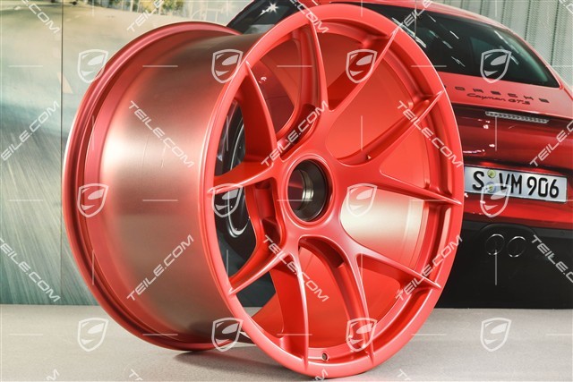 21" Felga lekkiej konstrukcji, magnesium, 13J x 21 ET31, czerwona