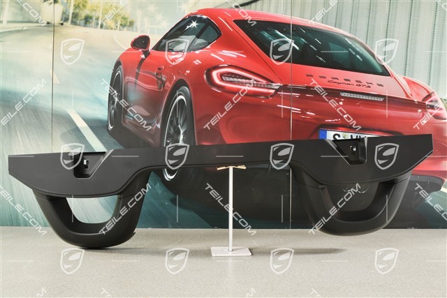 Rollover bar trim, rear part, Black matte, Spyder