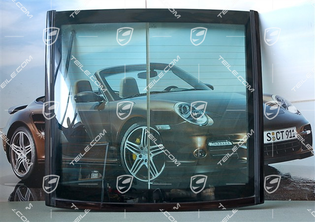 Rear lid, without hole for wiper, Targa