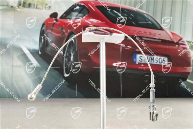 Metalowa linka naciągu dachu cabrio