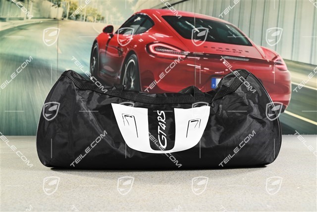 Abdeckhülle, Innen / Indoor Car Cover, 718 Cayman GT4RS Design, Logo „Weissach-Paket“