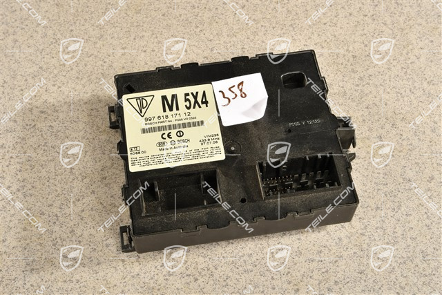 Control unit, Porsche Access System, M 5X4, 433MHz