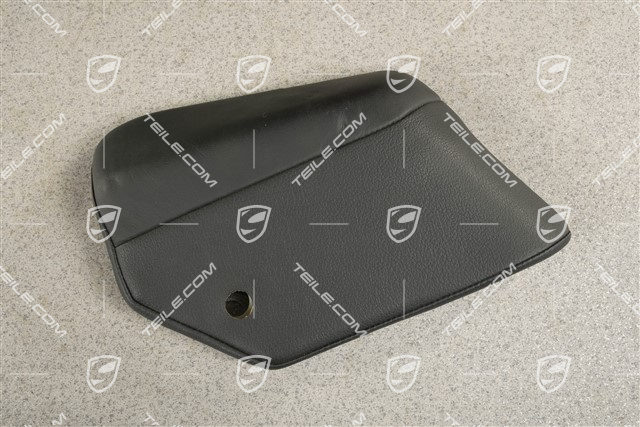 Rücksitzbank Seitenblende, Leder, Schwarz, R