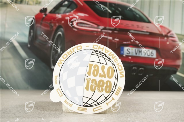 Aufkleber, Porsche Weltmeister 1969 1970 / Englisch